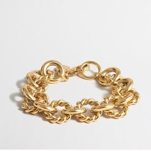 J. Crew Gold Plated Chain Bracelet